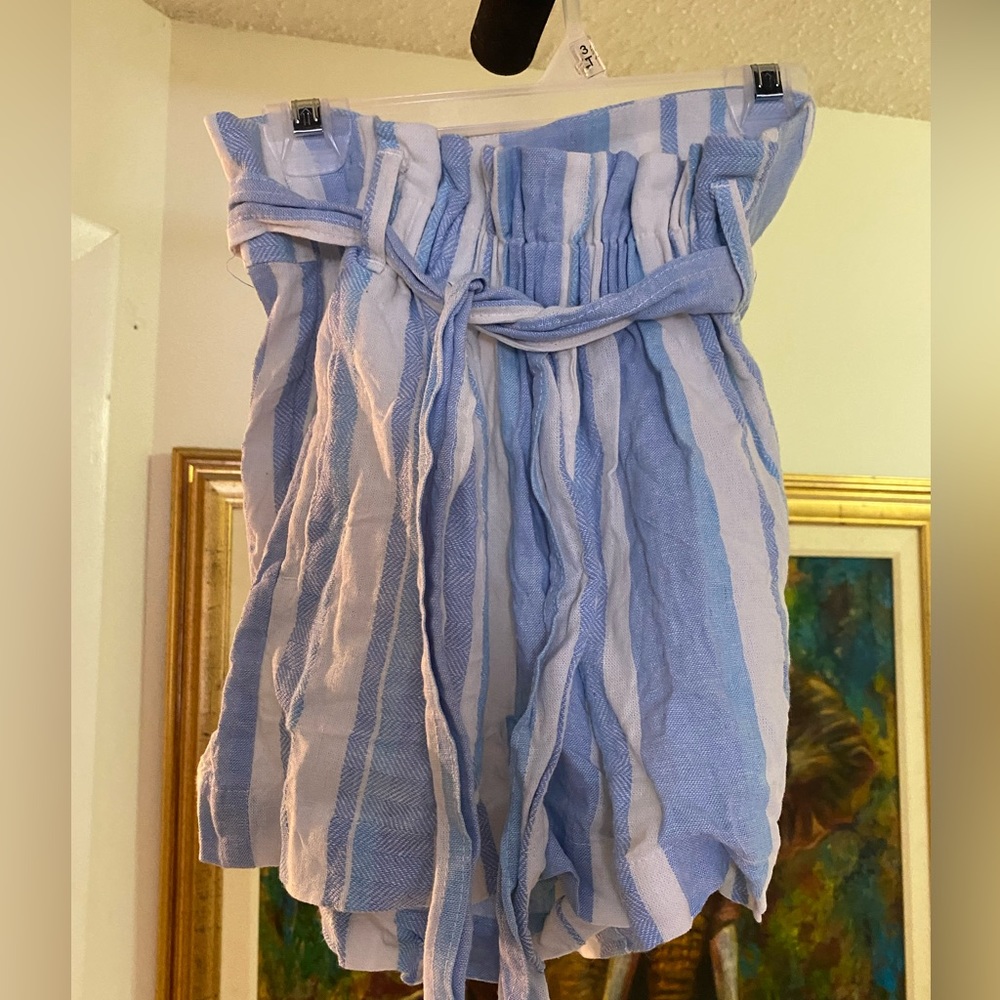 Indigo Rein Juniors Striped Tie Waist Shorts